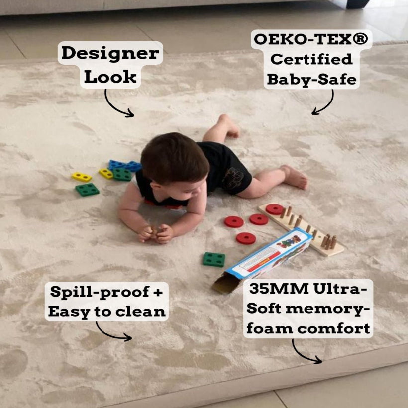  Misk Mat™ | Ultra - Soft 35mm Luxury Memory Foam Mat Misk Mat