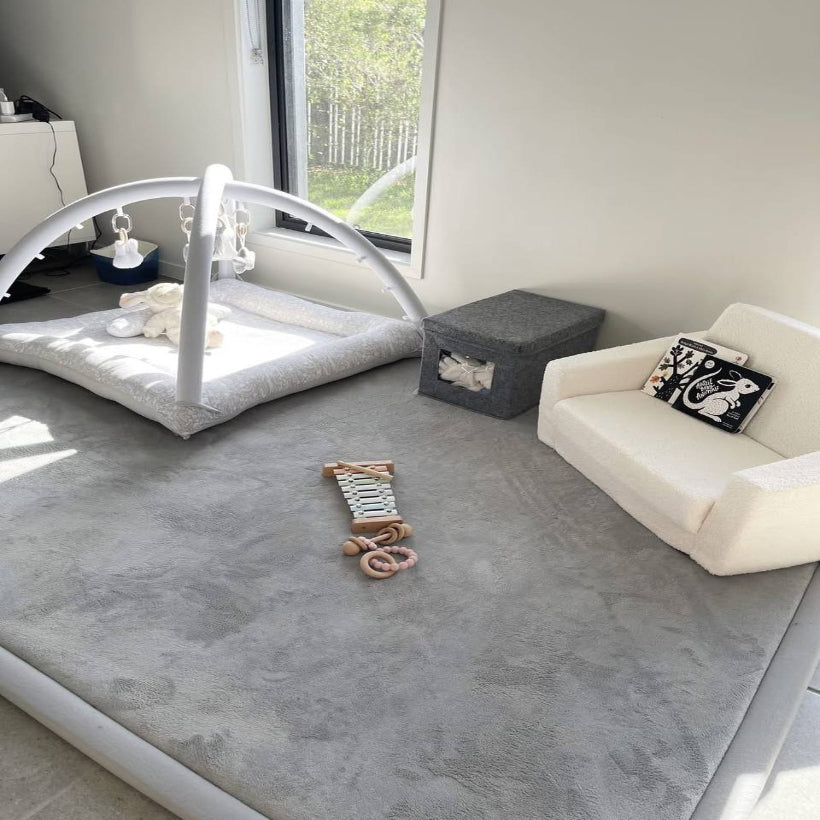 Misk Mat Light Grey — Soft, Durable, and Easy-to-Clean Memory Foam Carpet